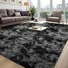 Luxury Square Fuzzy Rug Soft and Plush Anti-Slip Floor Mat for Living Room, Sofa, Bedroom, Wardrobe Room, Home Decoration