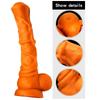 VaHppy Dildo extra large 2090g 37*8cm Masturbazione del pene per le donne Gay a forma di fallo Cavallo Pene Silicone liquido dorato Ventosa di potenza