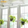 1PCS Garden Hanging Wall Brackets Outdoor Basket Flower Plant Pot Hanger Metal Hook Decor