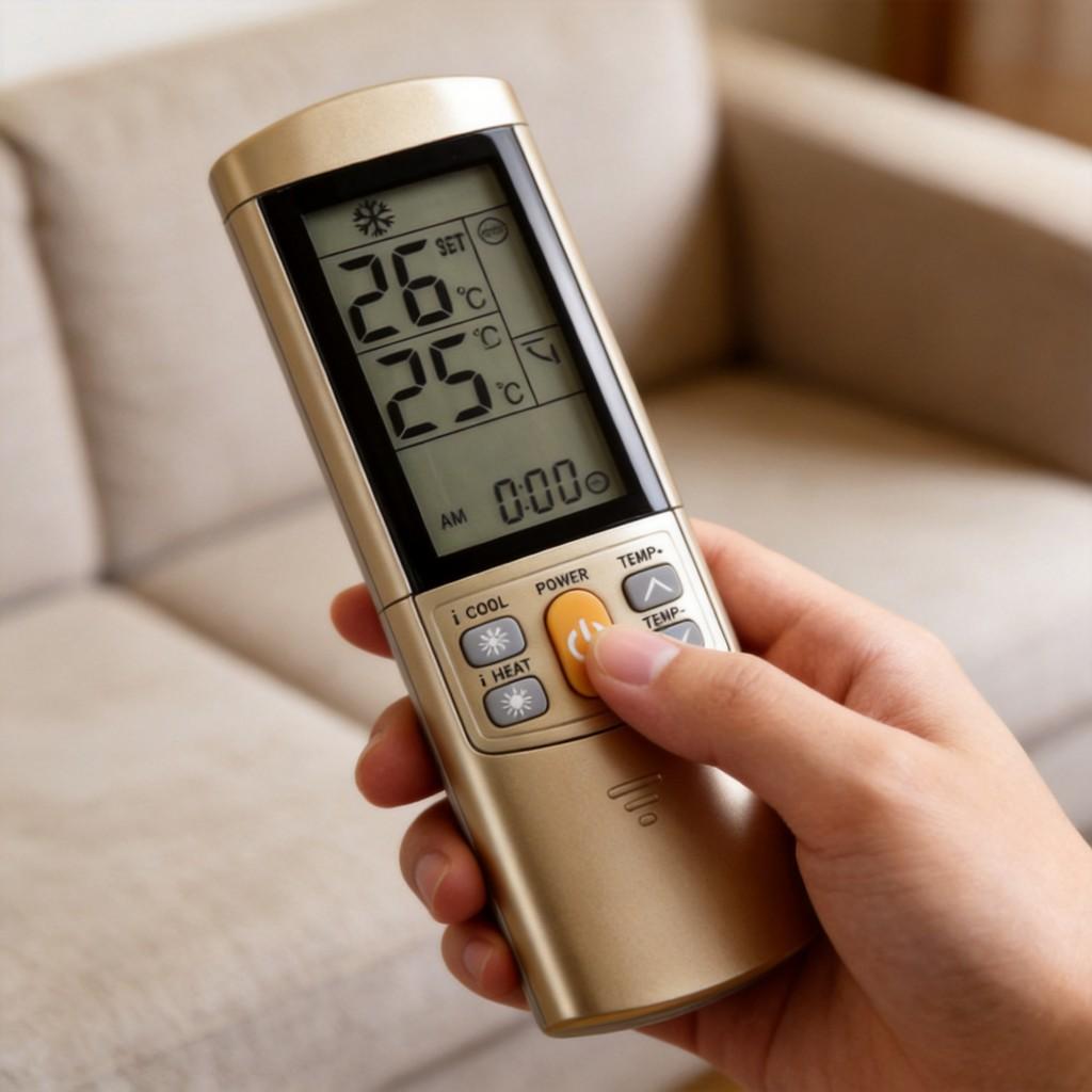 Universal English Air Conditioner Remote Control For Home Use With 10m Range