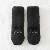 Plush Floor Socks Embroidery Fleece Sock Women Cute Sleeping Socks  Home