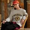 UNIVERSITY OF MICHIGAN Women'S Sweatshirt Unisex Gray