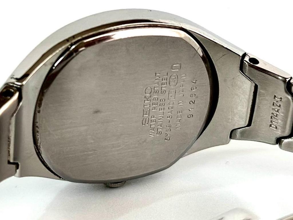 [USED] Seiko Lucia Silver Women's Watch 5Y69-5A20