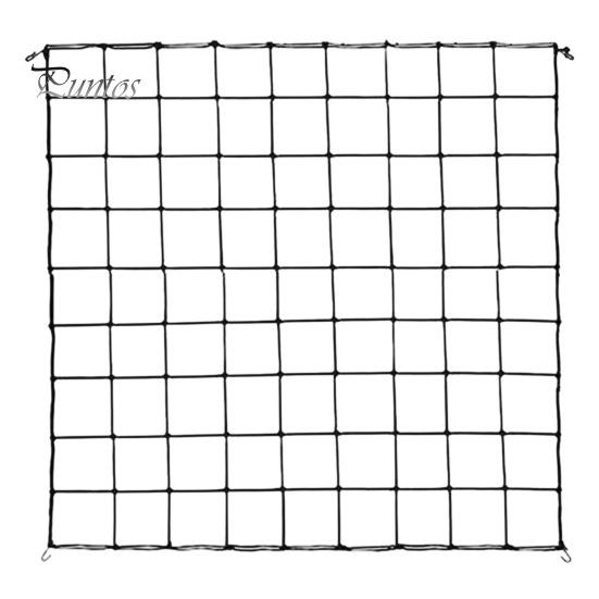 

Палатка для выращивания, решетка, поддерживающая сетчатая сетка, сверхмощный эластичный нейлон, аксессуары для палатки для выращивания, сетка для поддержки вьющихся растений с 4 крючками для огурцов, помидоров 2XL