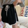 Women's Summer 2026 Korean-Style High-Waisted Wide-Leg Casual Sports Shorts
