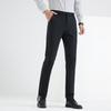 Fengxun Men's Winter Straight-Leg Casual Pants