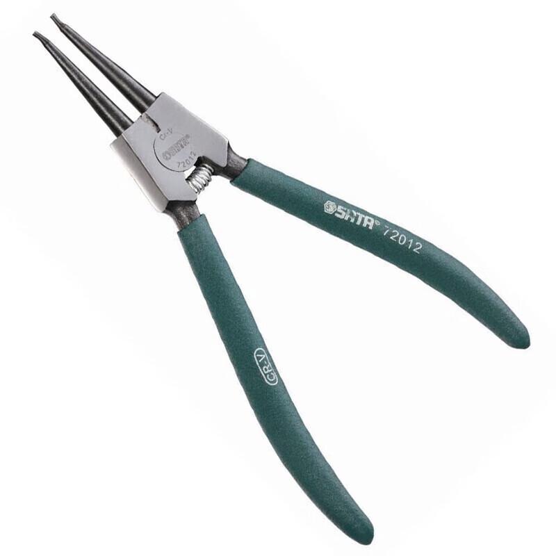 SATA 5-inch German-Style Straight Internal Circlip Pliers