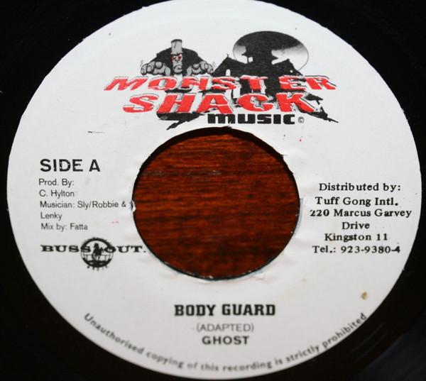 

7inch Record GHOST - Body Guard NONE Monster Shack M Jamaica Reggae, Ska & Dub Used