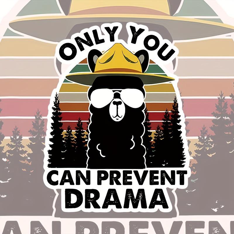 

19.5x25см Крутая наклейка с ламой для автомобиля, мотоцикла, компьютера или для украшения стены 19.5x25cm