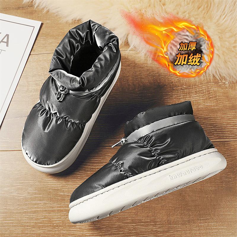 Snow boots winter new velvet thickened cotton boots bread warm cotton shoes