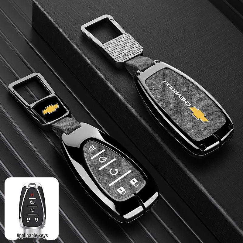 Chevrolet Key Case for Equinox, Malibu XL, Trax, Trailblazer, Orlando, Monza - Car Shell Cover