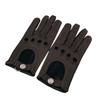 Hermes Gloves Gloves Serie Leather Gloves Brown Leather Used