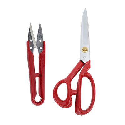 Dikiş Makası Seti Paslanmaz Çelik Terzi Makası ve İplik Kesici Ergonomik Kauçuk