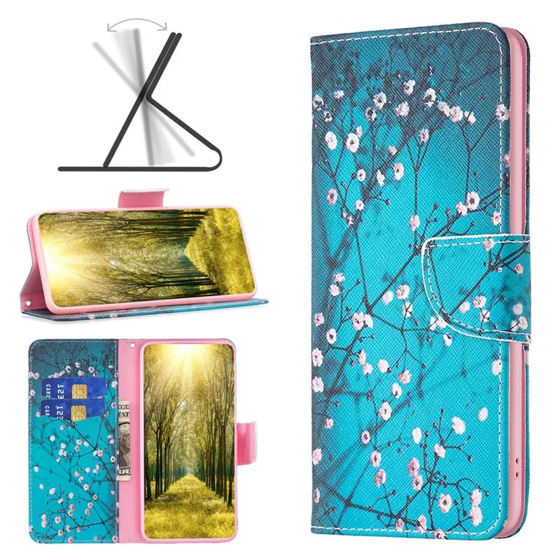 Wallet Flip Case On For Samsung Galaxy S21 FE Classic Phone Leather Cases For S21+ Ultra Plus S21Plus 5G Card Slot Back Cover