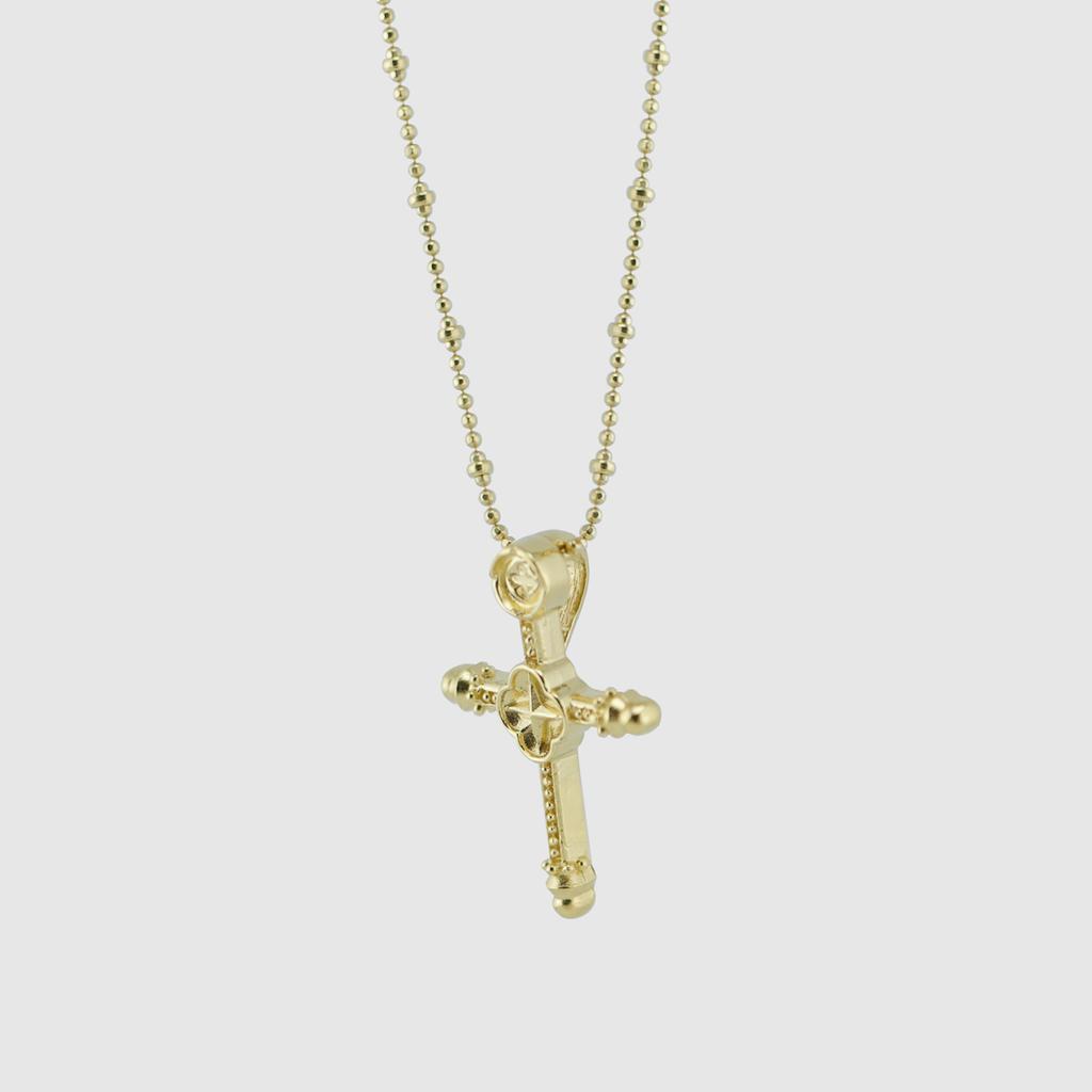 Musee.Art Cross Star Necklace