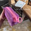 Available Jelly-Like Stationery Organizer Dopamine Pencil Case Minimalist Solid Color Ins Durable Bag Upright