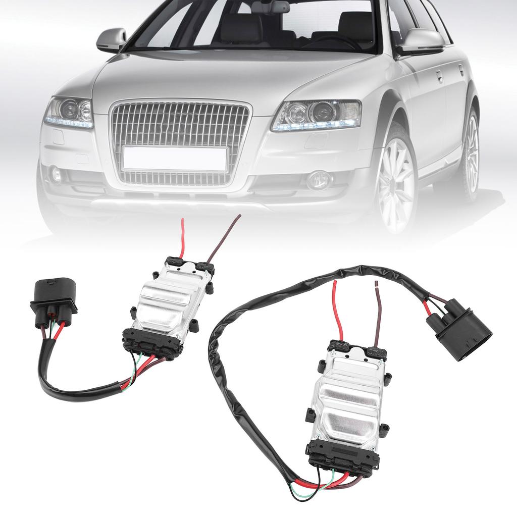 2Pcs Fan Control Module 1137328159 Stable Performance Enhanced Safety Engine Cooling Fan Control Mod
