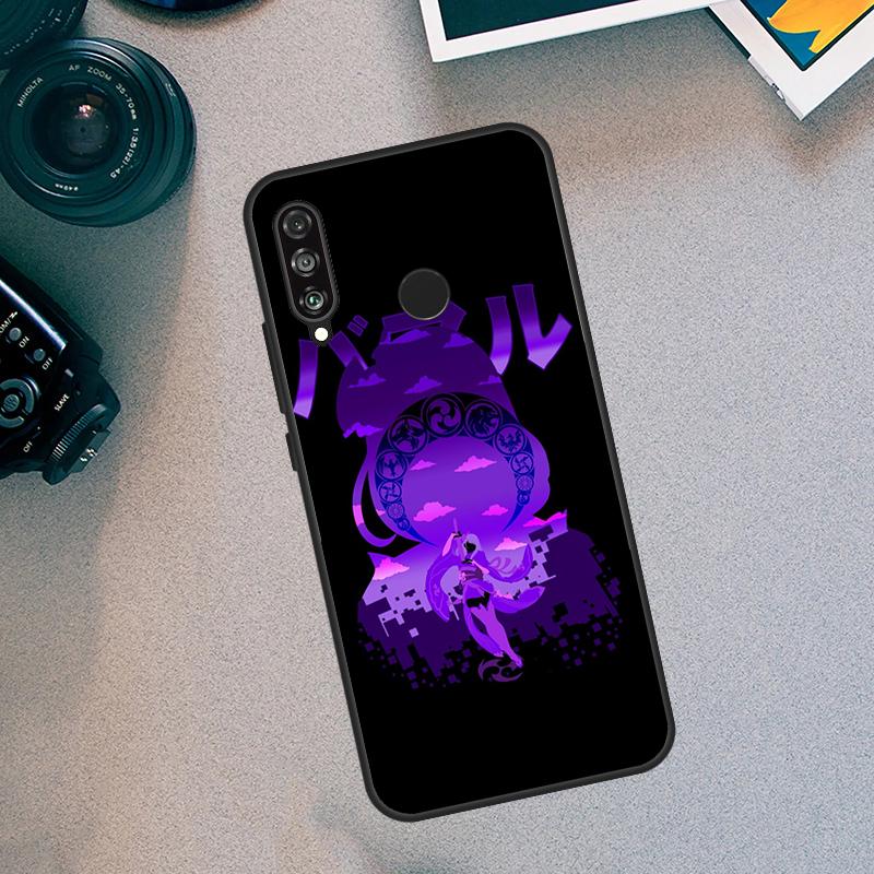 Genshin Impact Raiden Shogun For Huawei Nova 9 10 SE 8i 12i 11i 12s Y73 Y72 Y61 Y91 Y90 Y70 Y60 P30 P40 Lite P60 Pro Case