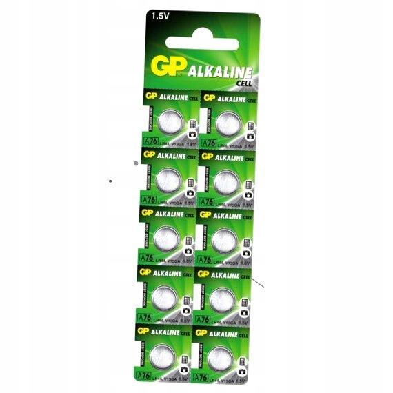 Bateria alkaliczna mini GP A76 / G13 x10