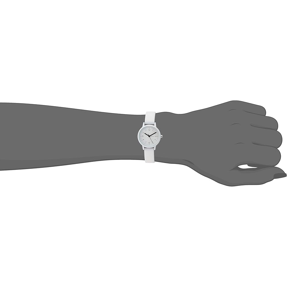 Fieldwork Analog Watch Small White Silicone Strap YM006-1 Women's