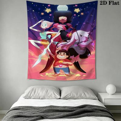 Energetic Cartoon Pattern Home Decor Tapestry, Wall Hanging, Decorative RV Wall Cloth.XGT0914268