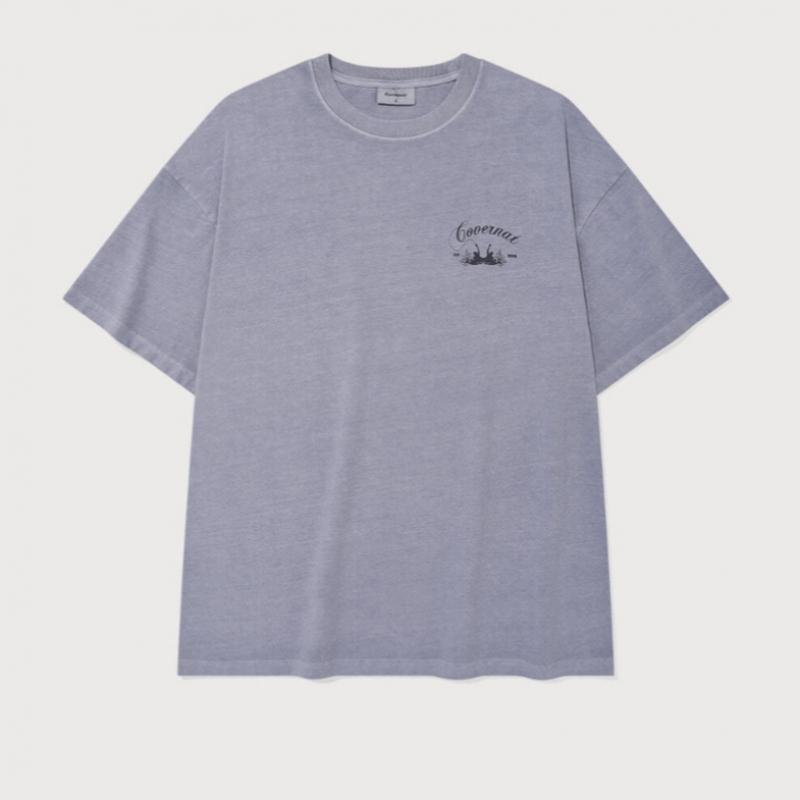 CovernoT Surfer Dying Graphic T shirT B1 co2502sT15 Ch Pu