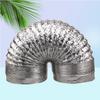 1Pcs Aluminum Foil Exhaust Hose 2m Thick Flexible Duct for Hvac Ventilation Dryer Vent Dryer Duct Hose 80mm Diameter
