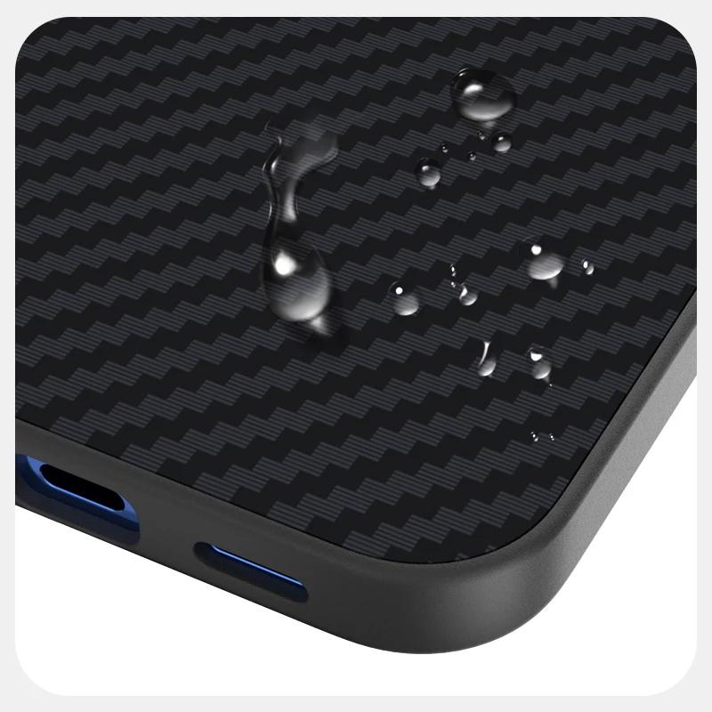 2C Karbonfaser-Textur für Google Pixel 11 10 Pro XL 10A Hülle Für Magsafe Weiche Handyhülle
