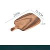 Acacia Wood Cutting Board with Juice Groove, Reversible Chopping Board for Kitchen, Large Serving Tray for Meat, Bread, Pizza