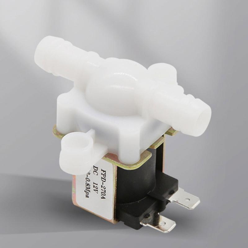 220V/12V/24V Normally Closed Solenoid Valves Water Inlet Flows Switches 12mm Water Dispenser Water Valves Enduring