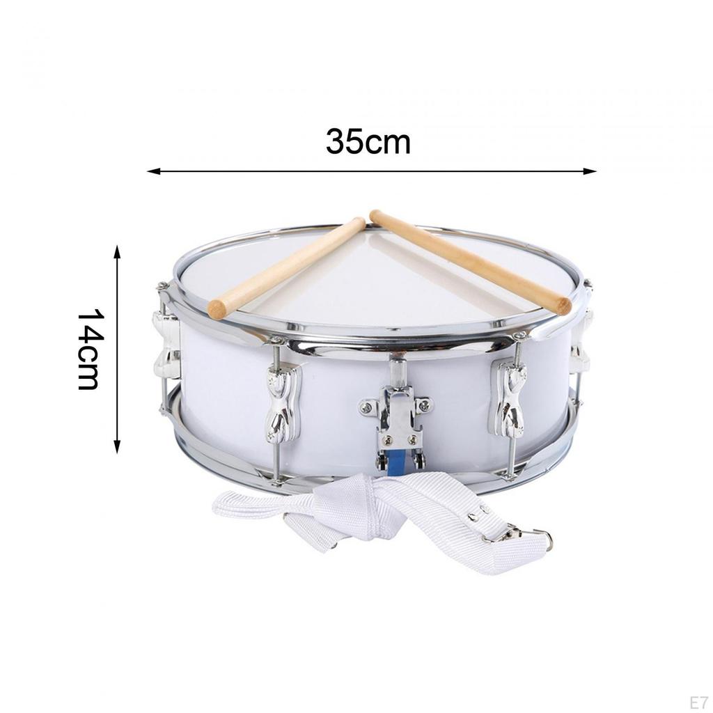 13 Hüvelykes Snare Dob Zenei Dobok Állítható Szíjjal, Könnyű Ütőhangszer,