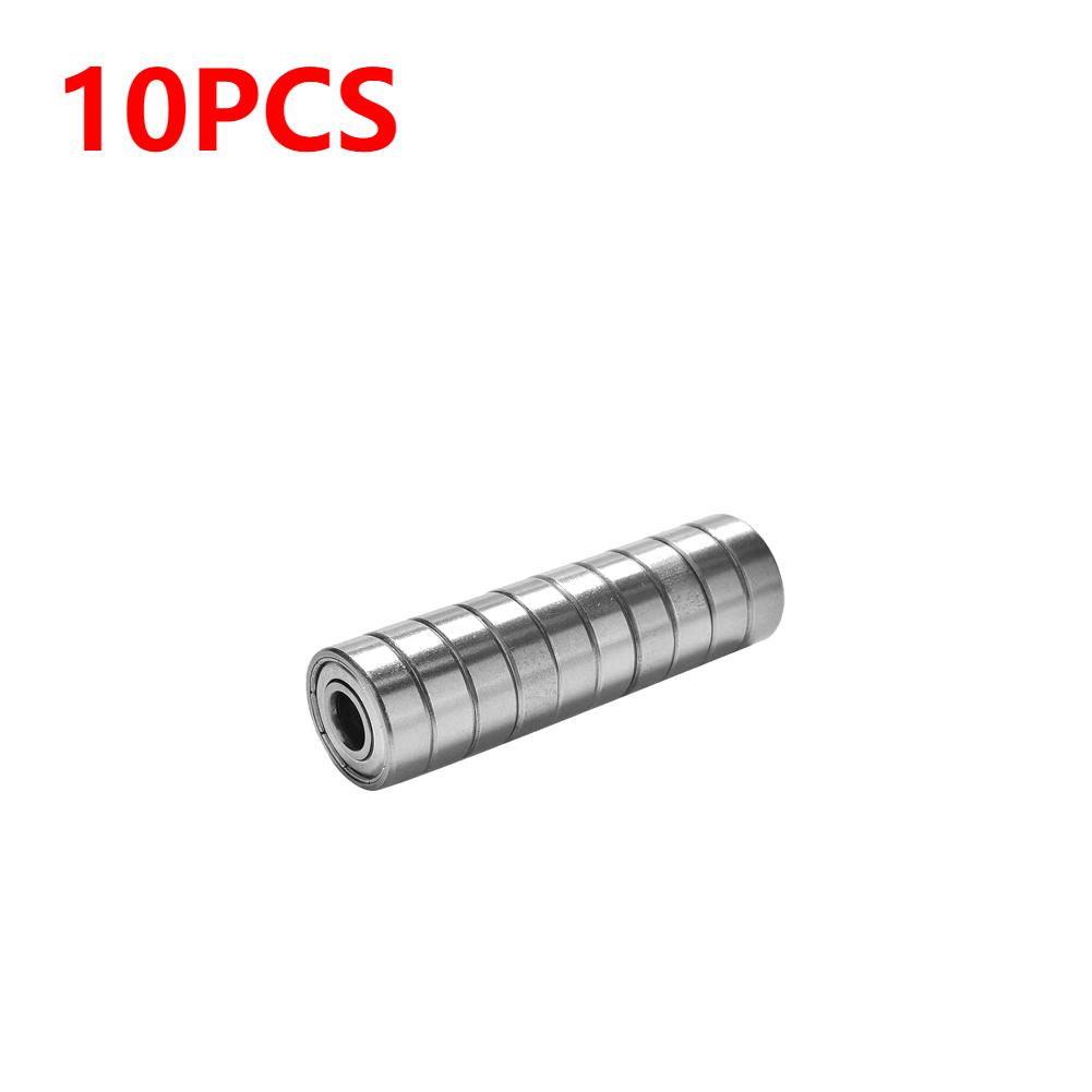 10-100pcs Ball Bearings 608ZZ ABEC-7 Deep Groove Miniature Bearings For Skateboard Scooter High Carbon Steel Single Row Bearings