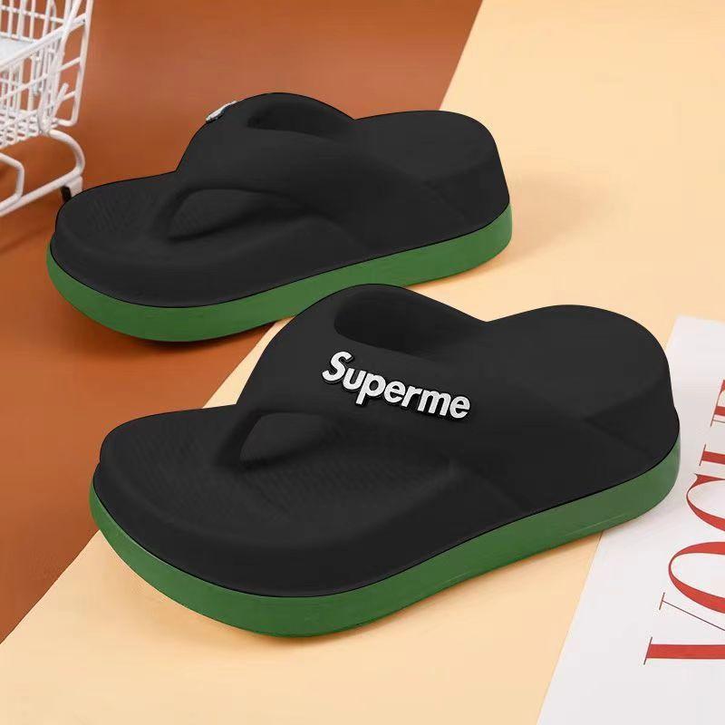 Woman Flip Flops Popular Design Shoes 2025 Trend Casual Platform Sandals Non-slip Outdoor Slippers Unique Features Flat Sandals