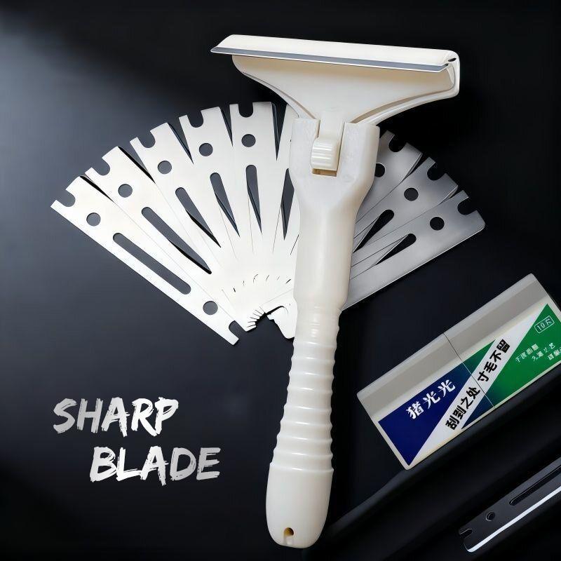 Pig Skin Fat Scraping Tool Special Knife For Shaving Pig Hair Wool Pig Hooves Oil Removal Accessory 1PC