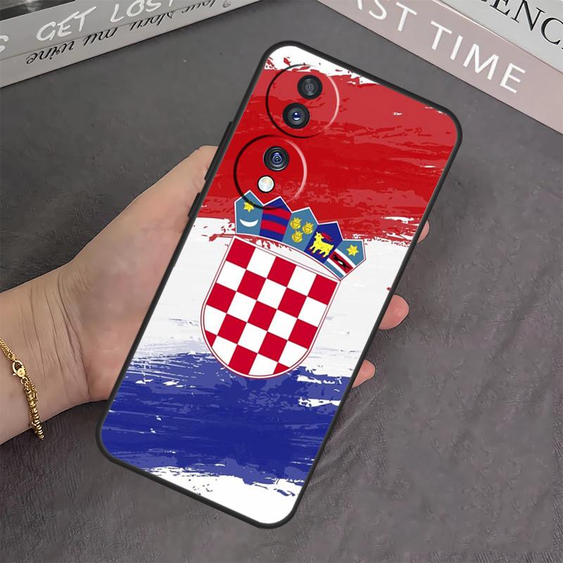 

Croatia Flag Case For Honor X8a X9a X6a X7a X7 X8 X9 X9b X8b Honor 10 50 70 90 Lite Magic 5 6 Pro Cover Honor 9X