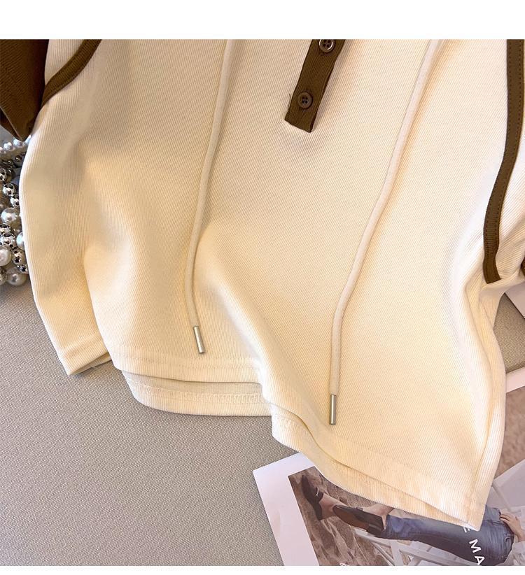 Set sport de vară pentru fete, stil coreean 2025: Top cu mânecă scurtă și pantaloni scurți