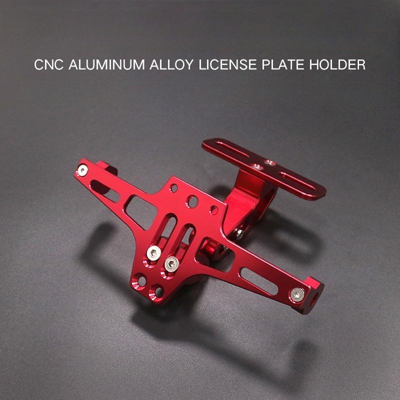 Electric Scooter Universal Modified License Plate Holder, Foldable Tail Plate Holder
