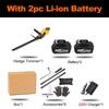 1400W 388VF Cordless Hedge Trimmer Electric Household Trimmer Pruning Saw Garden Bush Trimmer Landscape Power Tools