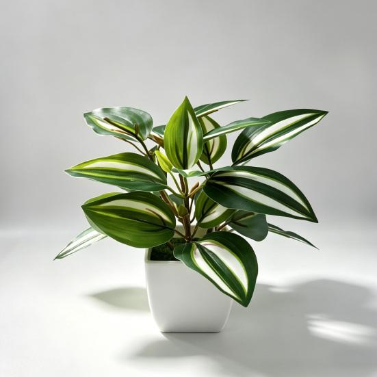 Desktop Ornament Home Decor Ring Plastic Green 1 Pc