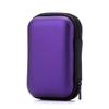 1Pc Portable Mini Tech Accessory Organizer Bag, Eva Hard Shell For Earbuds, Usb Drives & Chargers Home & Travel Organization