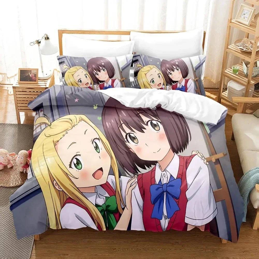 

3D Anime The This Art Club Has a Problem Printed Bedding Duvet Cover Set Soft and Comfortable Perfect Children Room Decoration 135x200cm