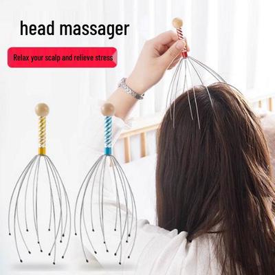 Octopus Scalp and Head Massager with Five Claw Design