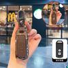 Leather Car Remote Key Case Cover Shell For Honda Forza 125 300 350 750 ADV Pcx 125 Xadv Super Cup SH150i SH300 Sh125 XAV Xlov
