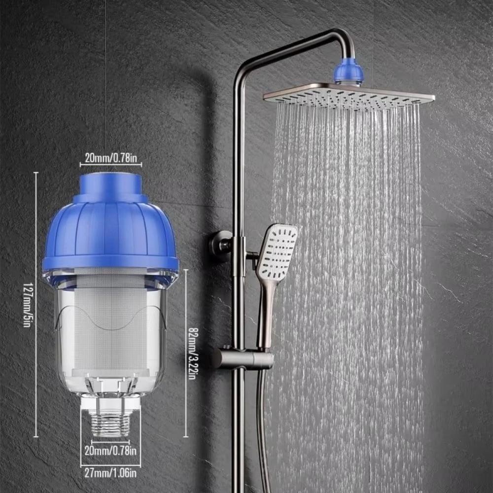 316 Stainless Prefilter Purifier Output Faucet Filter Durable Shower Filter  Bathroom Fittings