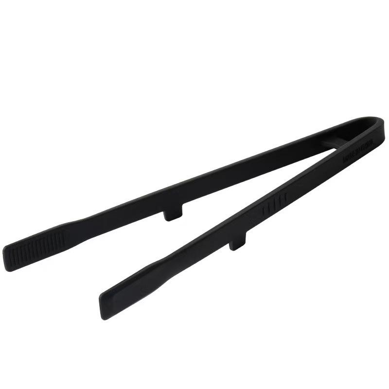 

One Piece, Silicone Food Clip, Kitchen, Anti Scalding, Bread and Cake Clip, Household, High Temperature Resistant, Fried Steak Clip black