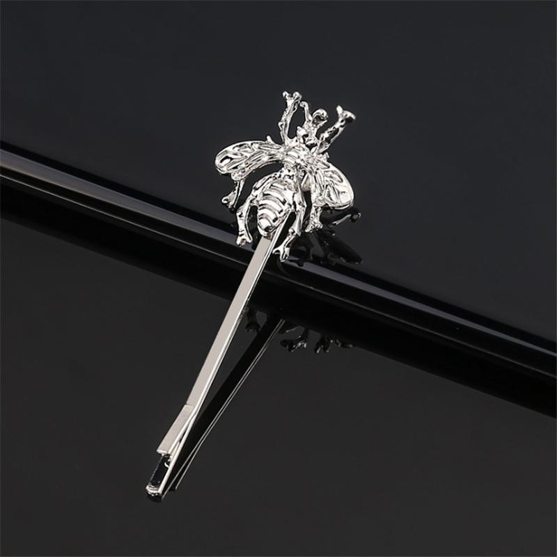 Metalowa Wsuwka do Włosów w Stylu Vintage dla Kobiet/Dziewcząt Nakrycie Głowy Złota/Srebrna Wsuwka Spinka Akcesoria do Stylizacji Włosów Prezenty