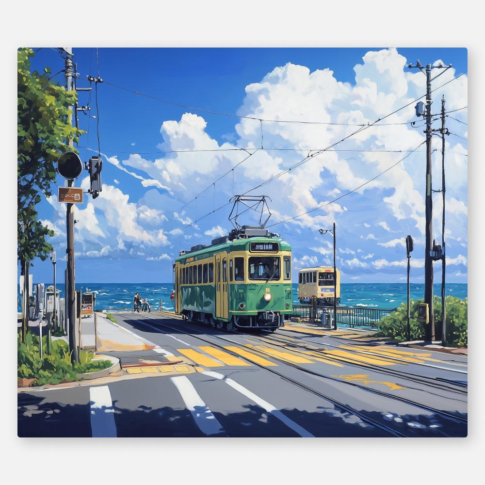 Italian Lake Como Scenery Tapestry Oil Painting Style Wall Hanging Polyester Aesthetic Decor for Bedroom Living Room Dorm