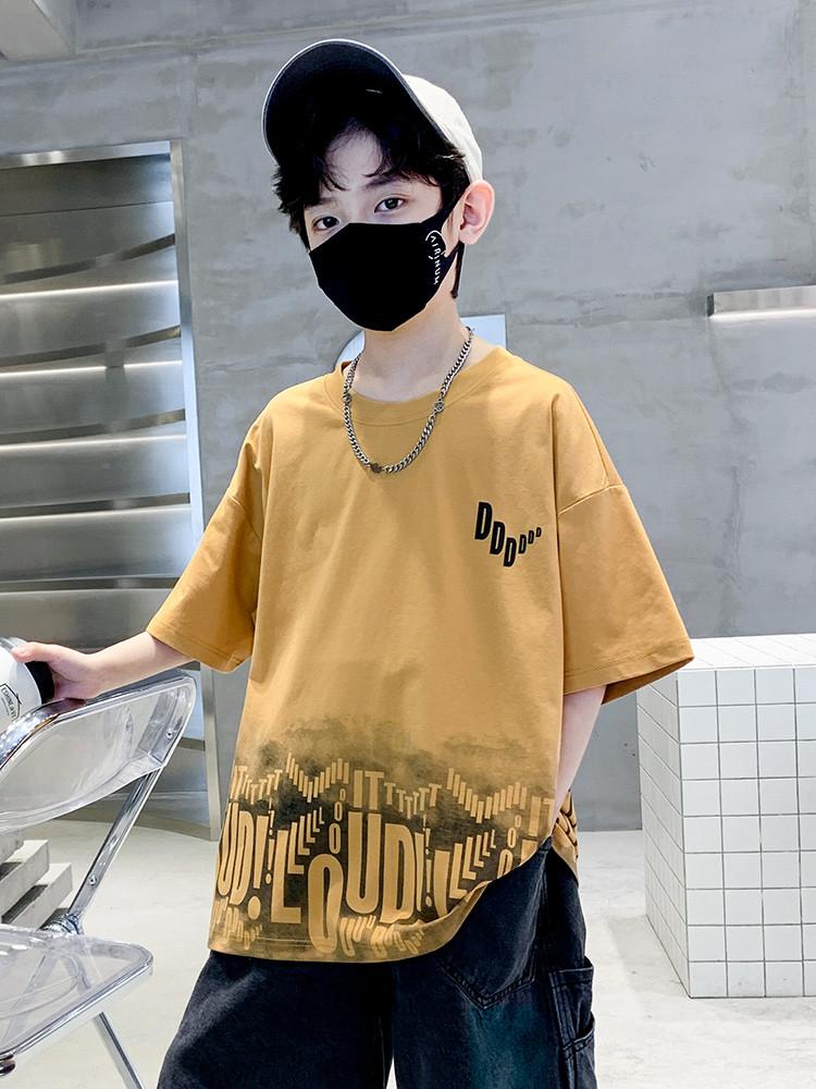 Boys' Summer Short-sleeved T-shirt