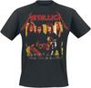 Metallica tričko Fotka z garáže Žluté logo kapely Oficiální Pánské Černé