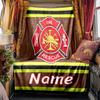 Fire Rescue Rv Customize Your Name Blanket Comfortable Soft Lightweight Allseason Multipurpose Blanket For Travel Camping Picnics Sofas Rvs Beds